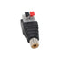 Speaker Phono Wire Cable to Audio Male Female RCA Connector Adapter Plug (10 Pack) - 5 Male and 5 Female