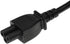 3ft 18 AWG 3 Prong Universal Power Cord (NEMA 5-15P to IEC320 C5)