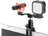 ThtRht 1/4'' Mini Ball Head with Monitor Mount Clamp Clip Screw Adapter Holder for LED Screen Desktop Computer Flash
