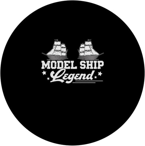 Cool Model Ship Legend for Ship Model Building, PopSockets Standard PopGrip