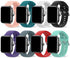 RuenTech Compatible with Tensky ID208 Plus BT Smart Watch Bands, Replacement Flexible Silicone Bands for Tensky ID208 Plus BT Smartwatch (NOT for Tensky ID208BT)