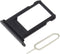 SIM Card Tray Holder Slot Replacement for iPhone Xs MAX (Space Gray/Black) with Waterproof Rubber Ring and Eject Pin