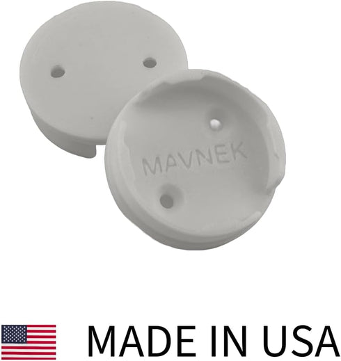 Replacement Wall Mount Base Plate for Google Nest Security Cam 1080p (Wired) 2pcs, Locking Collar, Camera Not Included