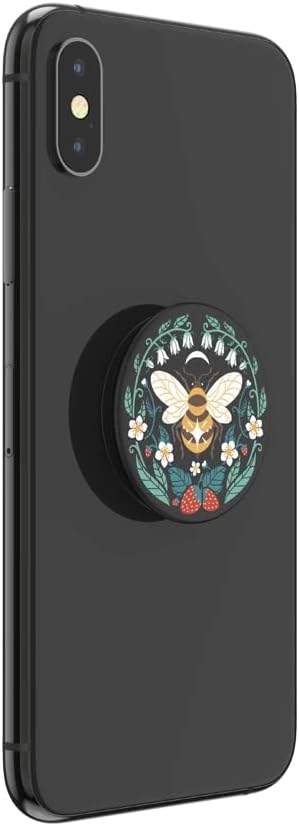 PopSockets Phone Grip with Expanding Kickstand, Animal - Bee Boho