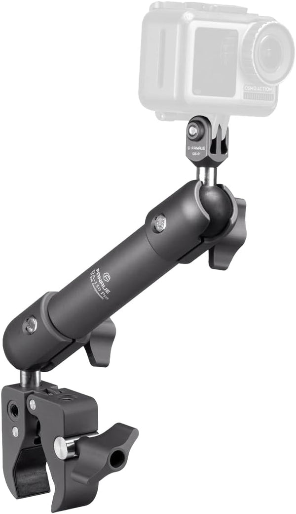 FANAUE Super Clamp Camera Mount - Monitor Magic Arm Double Ball Head Adapter for DSLR/Gopro