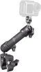 FANAUE Super Clamp Camera Mount - Monitor Magic Arm Double Ball Head Adapter for DSLR/Gopro