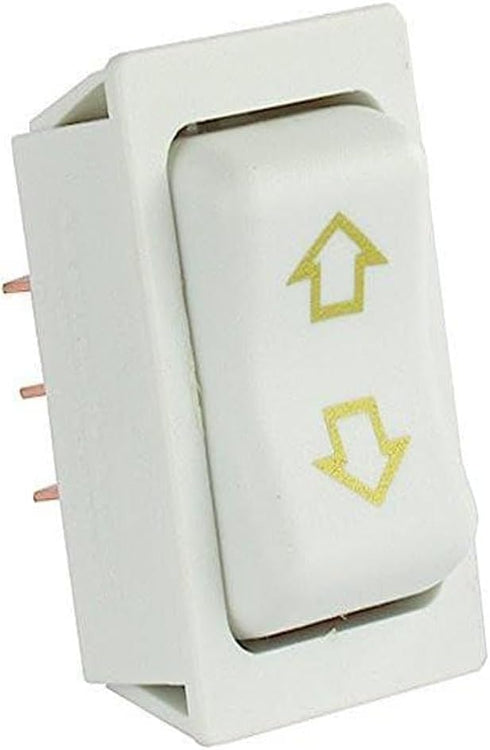 JR Products 12095 White Replacement Slide-Out High Current Motor Switch