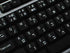 4Keyboard Hebrew Keyboard Stickers with White Lettering ON Transparent Background