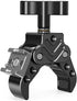 Super Clamp Camera Clamp Mount with 1/4" Thread Bottom Clamp for Gopro Camera ,Ronin,LCD Field Monitor, LED Lights, Flash, Mic, Action Cam