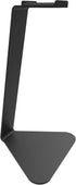 Kanto H1 Universal Headphone Stand: Curved Silicone Padding | Black