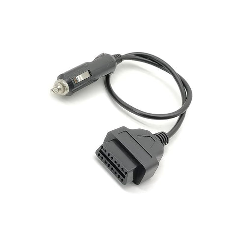 Elecbee OBD Vehicle Diagnostic Cable, 50cm PVC High-Temperature Resistant Female to Cigarette