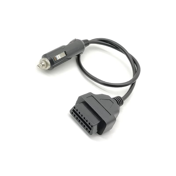 Elecbee OBD Vehicle Diagnostic Cable, 50cm PVC High-Temperature Resistant Female to Cigarette