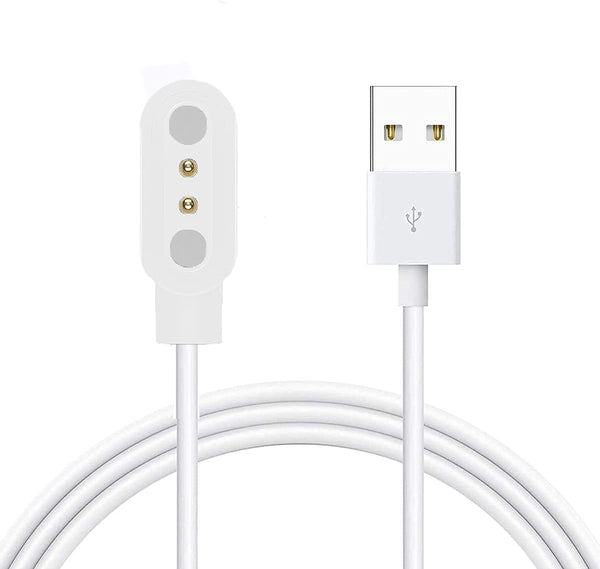 Compatible SKG V7 Pro Smart Watch Charger, 2 Pin Magnetic USB Replacement Charging for SKG V7-2, V7, V7 Pro, V7 Cyber,