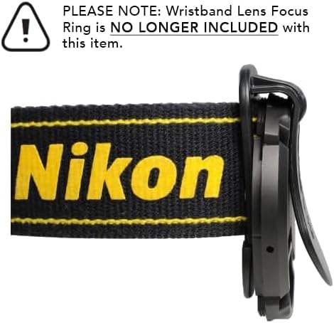 Universal Lens Cap Anti-losing Holder Clip Buckle (Black) + CamDesign Wristband Lens Focus Ring (Aqua)