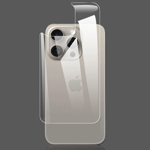 2Pcs Back Screen Protector Film For iPhone 15 Pro Max Hydrogel Film Not Glass