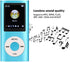 Tangxi MP3 Player/MP4 Player,MP4 1.8 Inch 64G Card,8h Music Player with Earphones,Classic Digital LCD Screen,Support