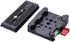 Wondalu Professional Aluminum Alloy Rapid Connect Adapter Mount, Quick Release Shoe Plate for DSLR Camera Tripod Monopod