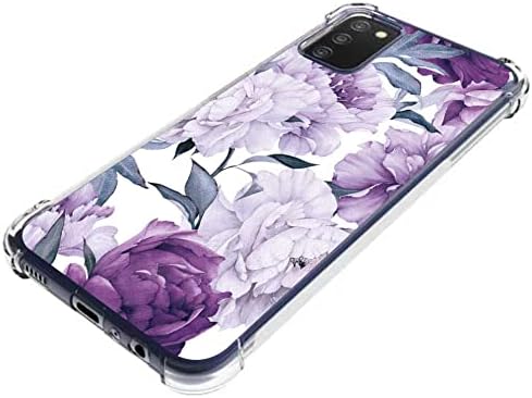 for Galaxy A03S Case, Slim Flexible TPU for Girls Women, Airbag Bumper Shock Absorption Rubber Soft Silicone Cover