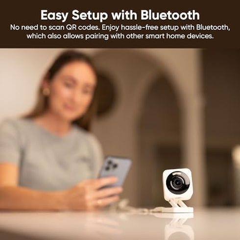 WYZE Cam v4, 2K HD Wi-Fi Smart Home Security Camera, Indoor/Outdoor, Pet/Baby Monitor, Enhanced Color Night Vision