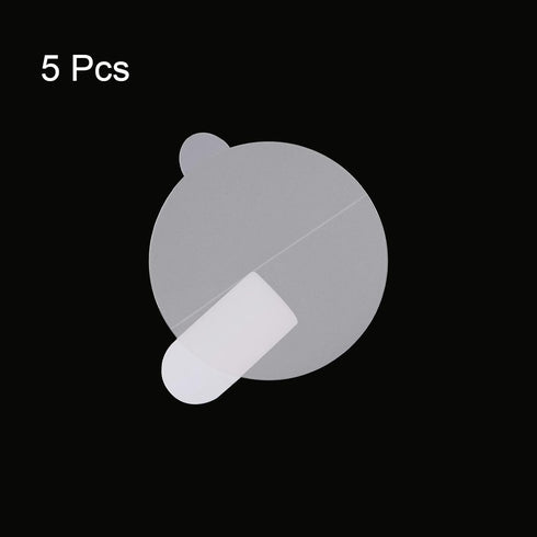 5pcs Universal Round Smartwatch Screen Protectors, 30mm Anti-Blue Light TPU Waterproof Anti-Scratch Protective Film