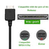 Replacement USB Charger Cable for Sony Walkman NWZ MP3 MP4 Player, Charging Cord for A, S, E, X, Z Series