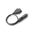 50cm OBD2 Elecbee OBD Vehicle Diagnostic Cable, PVC High-Temperature Resistant Female to Cigarette Lighter Adapter