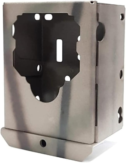 Outdoor Theft-Deterrent Powder-Coated Heavy Duty Waterproof Steel Security Lock Box for Tactacam Reveal X & XB