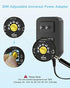 Aclorol Universal Power Adapter 30W, Adjustable 12V 9V 7.5V 6V 5V 4.5V 3V AC/DC Converter with 14 Tips
