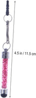 5PCS Crystal Phone Pens, Glitter Capacitive Drawing Pen, Rhinestone Touch Pen, Phone Crystal Stylus for Tablets