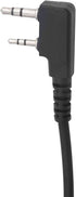 Invisio Tactical Headphone Adapter K1 U94 PTT, 7.0 NATO US, Compatible with Baofeng, Kenwood, Peltor (Black, Military