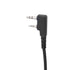 2 Pin K1 Plug to 3.5mm Female Headset Walkie Talkie Earpiece Adapter for Baofeng Retevis Radios