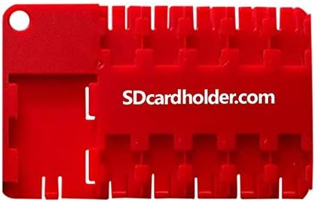 Micro Sd Card Holder-RED