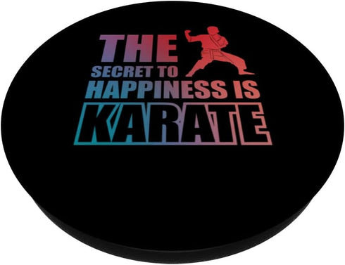 The Secret to Happiness is Karate, PopSockets Swappable PopGrip