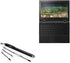 BoxWave EverTouch Stylus Pen for Lenovo 500e Chromebook (11.6 in) - Fiber Tip Capacitive Stylus, Jet Black