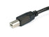 2.0 28/24AWG, 33 Monoprice USB Extension Cable - USB Type-A to USB Type-B, Male to Male, Active, Feet, Black