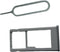 zhxchzhi Sim Tray Sim Card Holder SD Tray +pin Replacement for COOLPAD Legacy