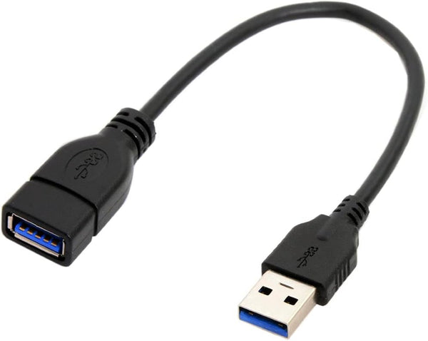 chenyang USB 3.0 Extension Cable, USB 3.0 Type A Male to Female Data Transfer Extension Cable 20cm