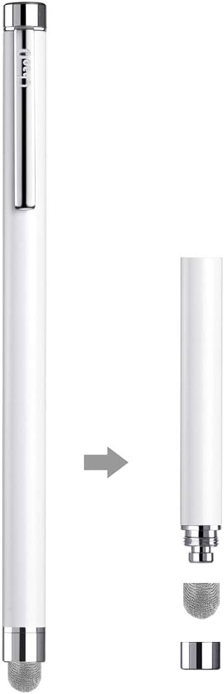 Replaceable Mesh Fiber Tips Stylus Pen, 0.27 Inches (7 mm), Pack of 10