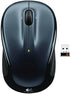 Logitech M325 Wireless Mouse - Dark Silver with Hidden USB Adapter