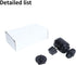 AFEFT 360 1/4" Mini Ball Head Hot Shoe Adapter, Swivel Thread Camera Mount for DSLR, Tripod, Monitor, LED Video Light