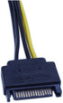 zdyCGTime 15-Pin SATA Male to 8 Pin (6+2 Pin) PCI-Express Female Video Card Power Adapter Cable (20CM/8inch)