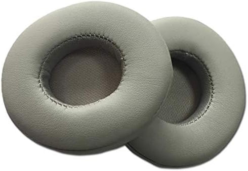 Replacement Earpads for Beats Solo2 On-Ear Headphone - Wired Earpads (NOT FIT Solo 2.0/3.0 Wireless) in Gray
