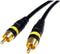 AUD130510 Pro A/V Series Video Cable, 10-Feet (1xRCA), Gold Connectors