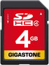 Gigastone 4GB SD Card SDHC Class 4 Memory Card for DSLR Camera, Camcorder, PC, Mac, with 1 Mini Case