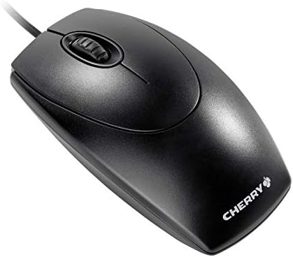 Cherry USB Mouse, Black, M-5450 Corded Office use. Plug and Play Mouse, suitable for left and right-handed use.