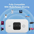 ciciglow 10 2100mAh Mobile Hotspot, Portable Travel Router Supports Users at The Same Time, Pocket Device with Large