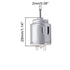 Lagogia 3-6V 5000RPM 140 (5 DC Micro Motor Mini Motor Electric Motor Round Shaft for RC Boat Airplane Toys Model DIY