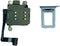 Dual Sim Reader and Sim Tray Compatible with iPhone 15 Blue