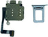 Dual Sim Reader and Sim Tray Compatible with iPhone 15 Blue
