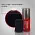 Monster 6.7 oz. Spray Screen Cleaner Kit with Microfiber Cloth for Electronic Devices - Ideal for LED, LCD, OLED, Smart